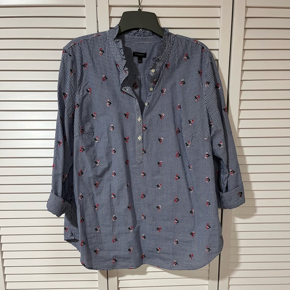 Talbots Pop-Over Shirt - Picture 2 of 10